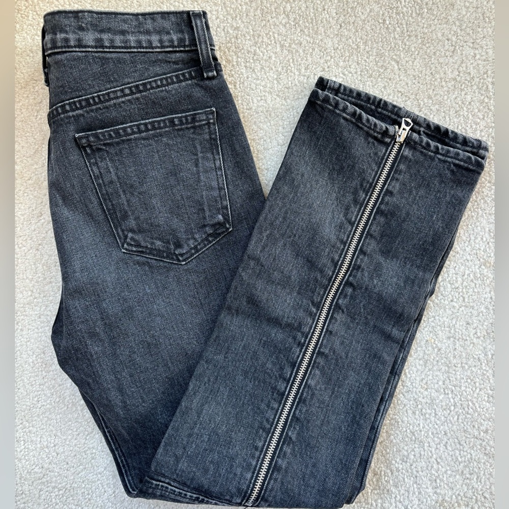RAG&BONE BLACK BAIN IVER PANT JEANS size 26 - Picture 6 of 8